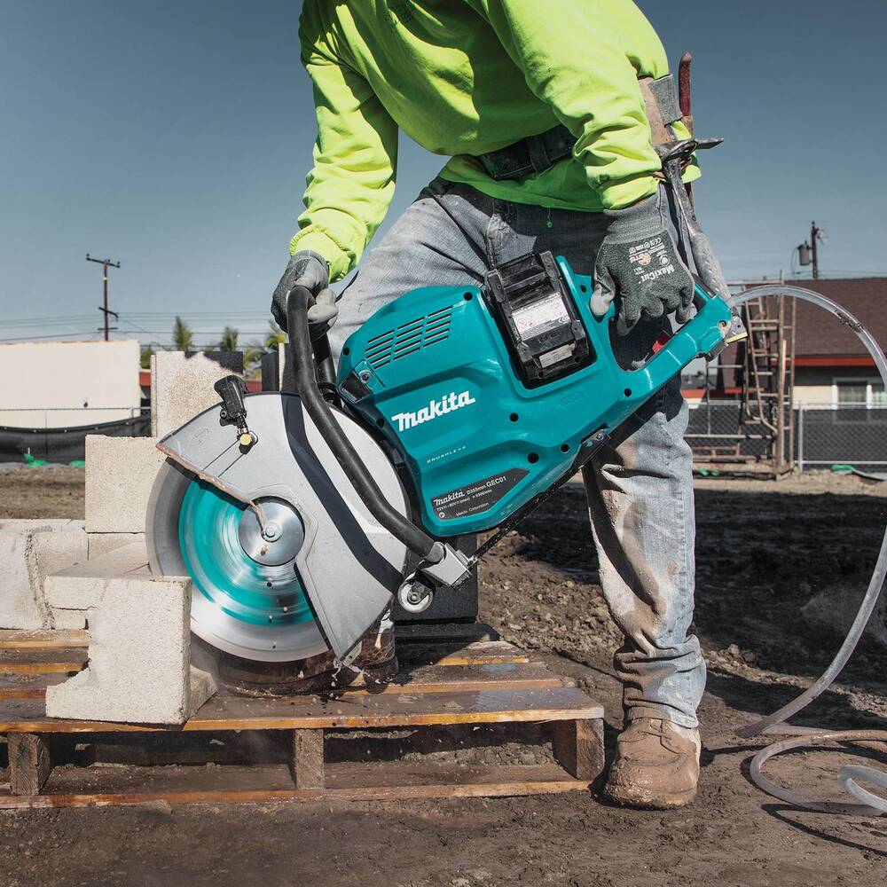 Makita Cortadora de Potencia de 14" Inalámbrica 80V Max