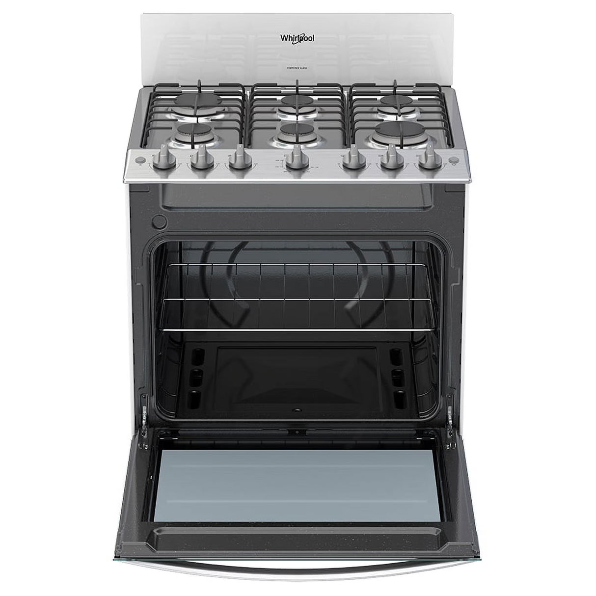 Whirlpool Estufa de Gas de 30" con 6 Quemadores (LWFR3100Q)