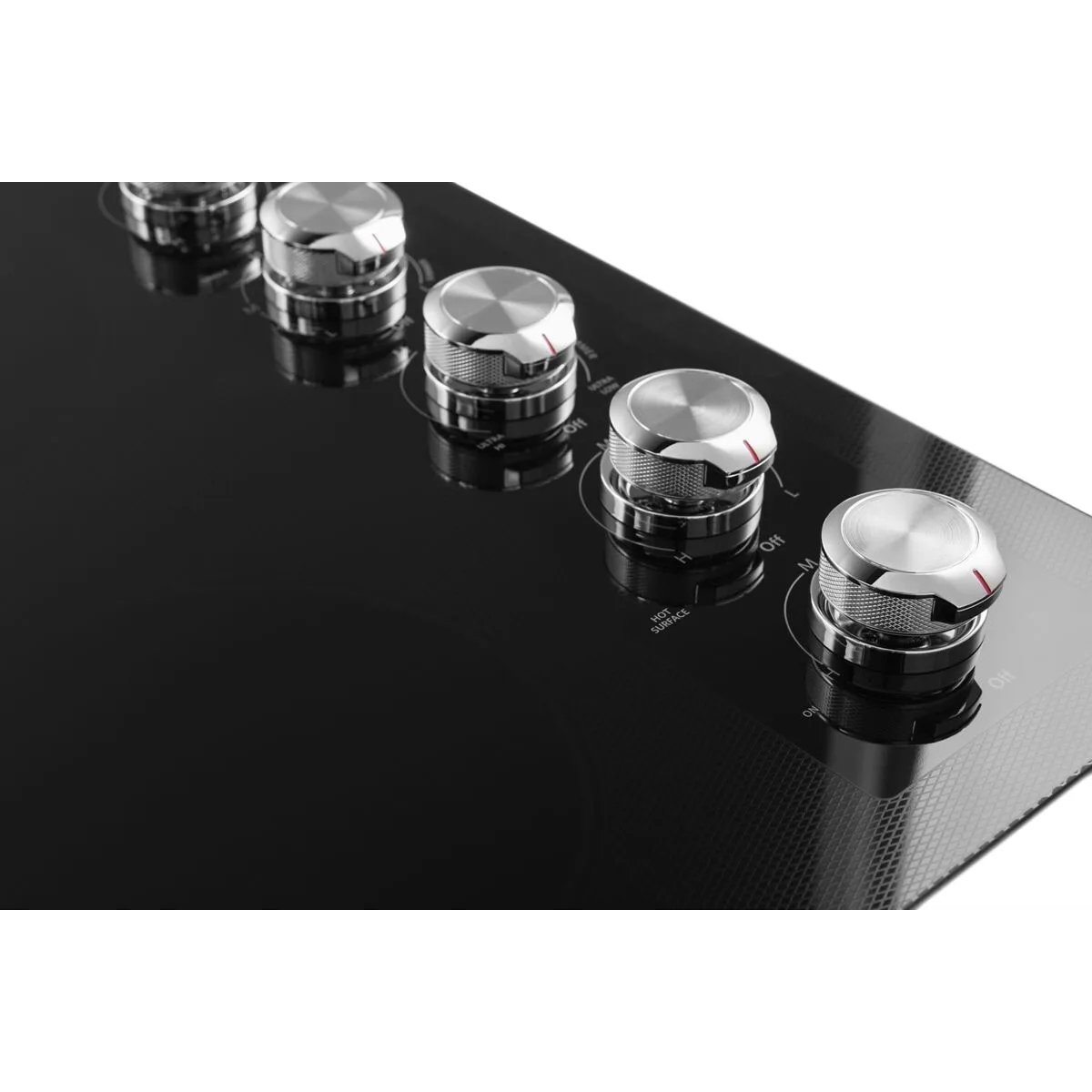 Placa de Cocción Eléctrica con Downdraft KitchenAid KCED600GBL de 30 Pulgadas