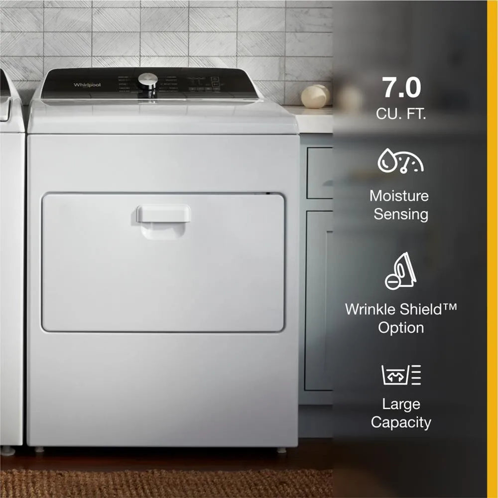 Whirlpool Secadora Eléctrica con 7.0 Pies Cúbicos