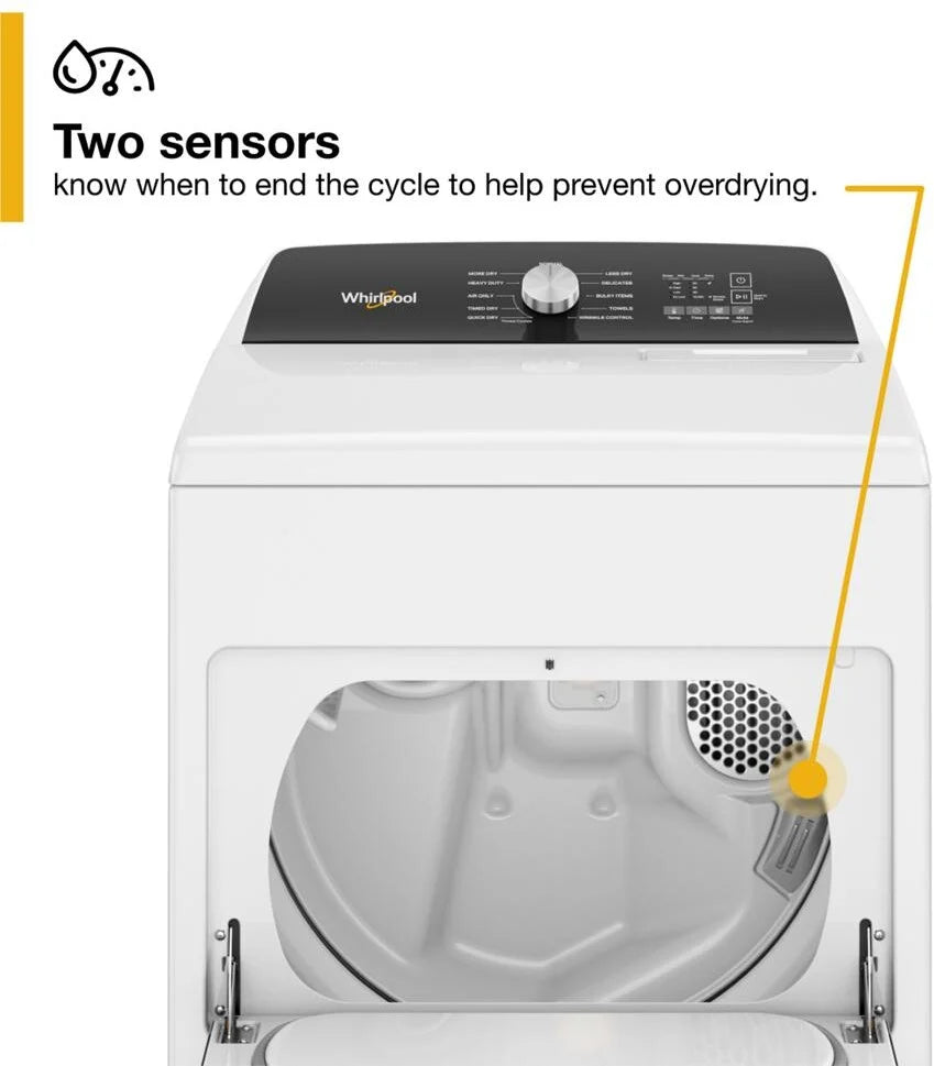 Whirlpool Secadora de Gas con 7.0 Pies Cúbicos