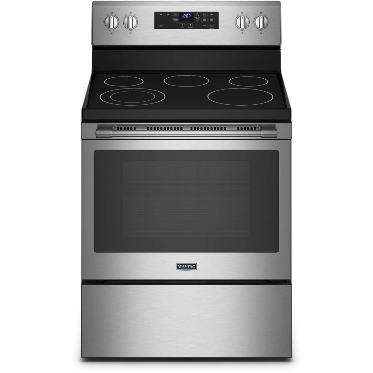 Estufa Eléctrica Independiente Maytag MER4600LS de 30 Pulgadas