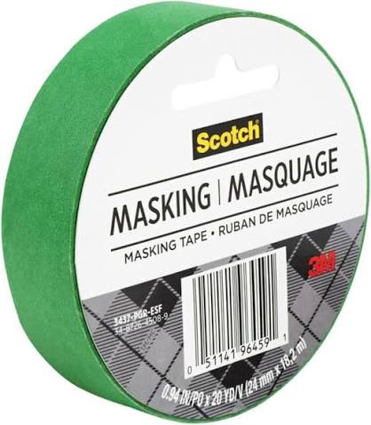 94X30YDS #470011 MASKING TAPE .94X30YDS | Home Appliance PR