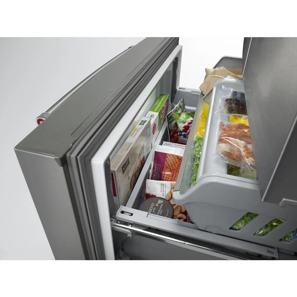 Refrigerador French Door KitchenAid KRFC704FPS de 36 Pulgadas con Acabado PrintShield