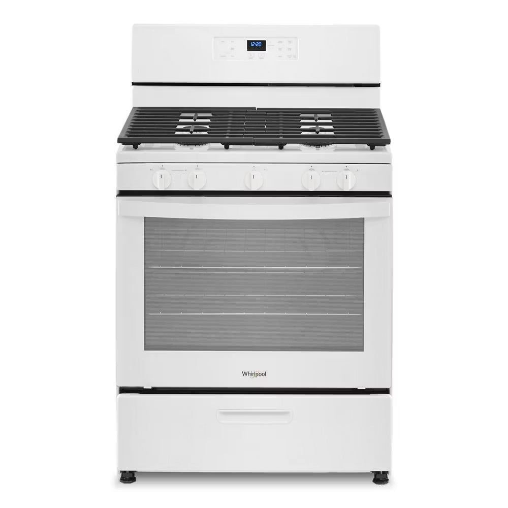 WFG505M0MW WHIRLPOOL 30 INCH FREESTANDING GAS RANGE