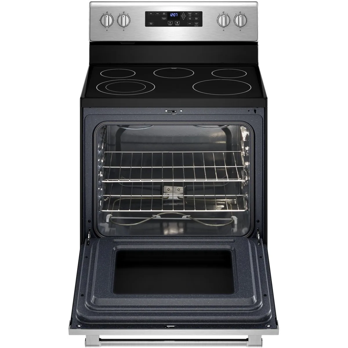 Estufa Eléctrica Independiente Maytag MER4600LS de 30 Pulgadas
