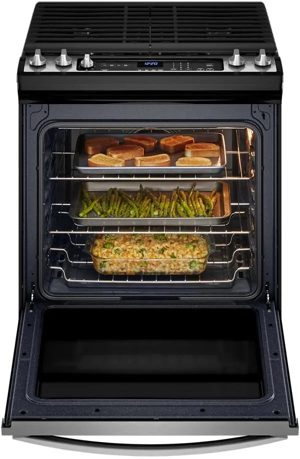 Whirlpool Estufa de Gas de 5.8 Pies Cúbico con Horno Air Fry 7-en-1