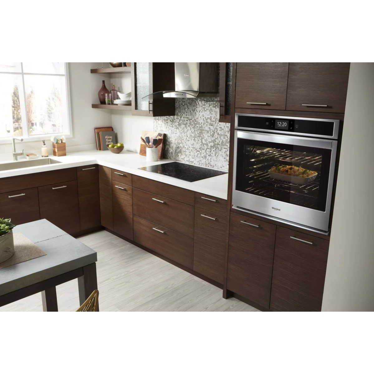 Horno de Pared Inteligente Individual Whirlpool WOS72EC7HS de 27 Pulgadas