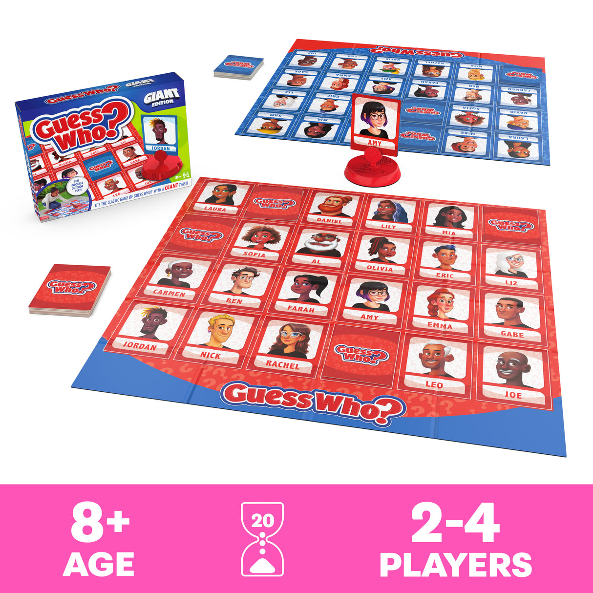 Juego de Mesa Gigante Guess Who? de Spin Master Games