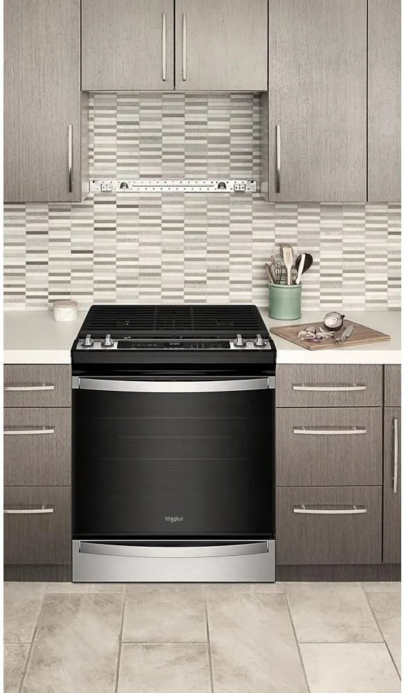 Whirlpool Estufa de Gas de 5.8 Pies Cúbico con Horno Air Fry 7-en-1