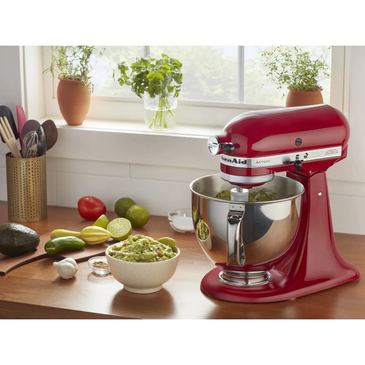 Artisan® Series 5 Quart Tilt-Head Stand Mixer-KSM150PSER