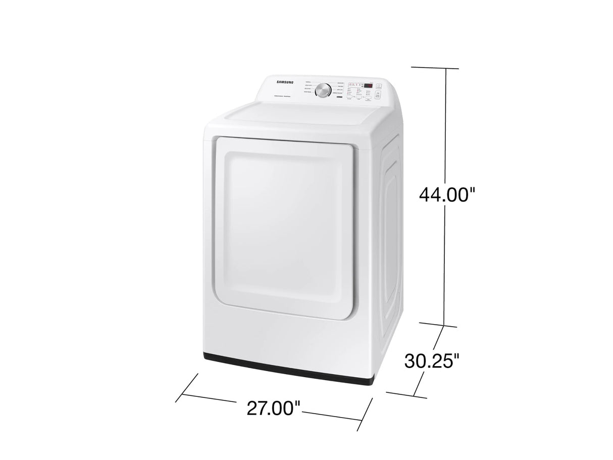Secadora a Gas Samsung de 7.2 Pies Cúbicos con Sensor Dry