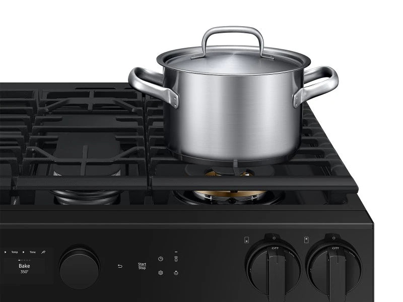 Estufa a Gas Samsung Bespoke de 30 Pulgadas con Air Fry
