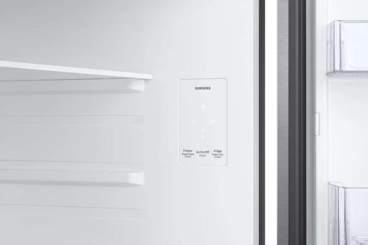Refrigerador Samsung Bespoke con Congelador Superior de 18 Pies Cúbicos