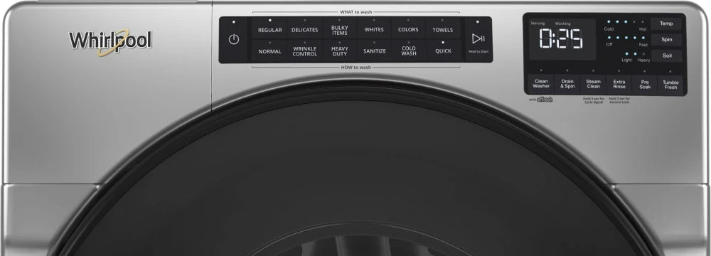 Whirlpool Lavadora de Carga Frontal de 5.0 pies cúbicos