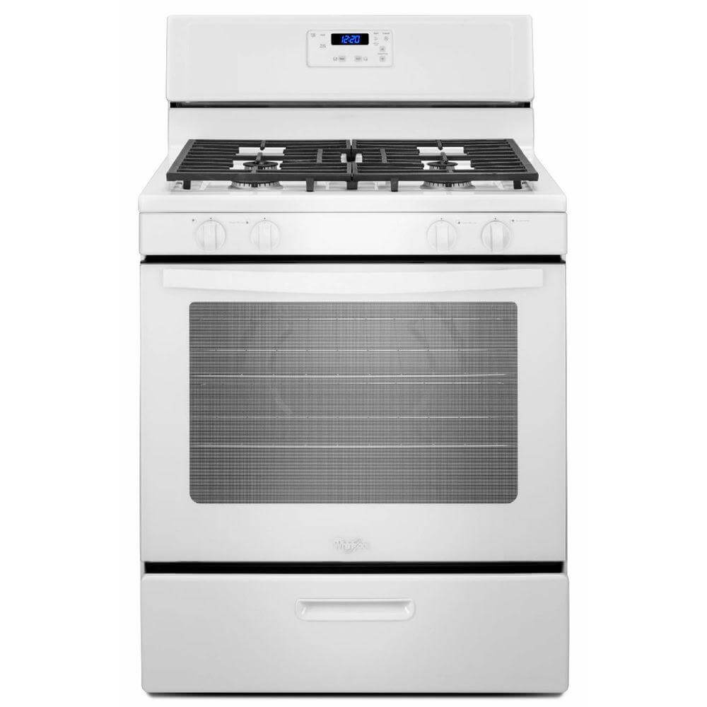 Whirlpool 5.1 cu. ft. Gas Range In White