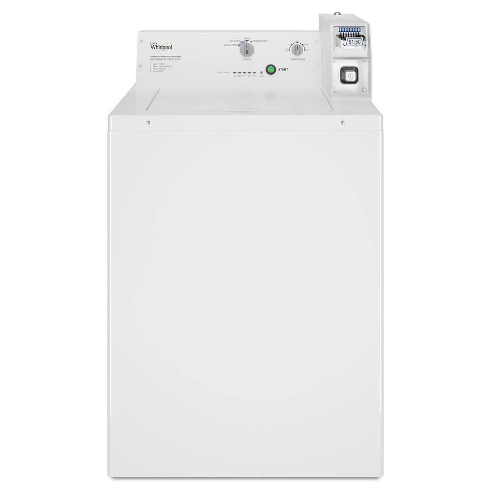 Whirlpool 3.3 Cubic Foot Commercial Top-Load Washer
