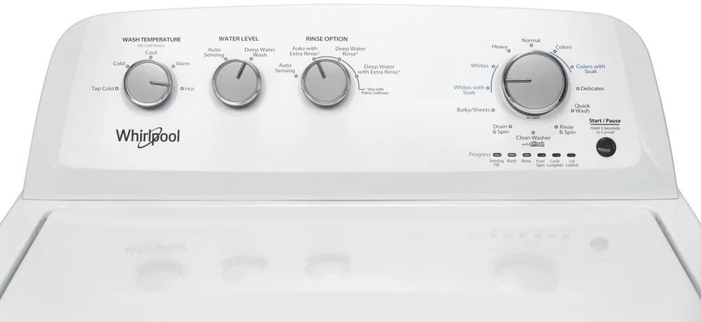 Whirlpool 3.8 Cubic Foot Top Load Washer