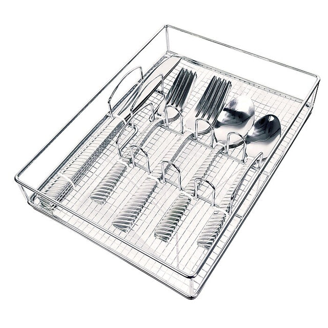 #2107 20PC S/S HEAVY WT CUTLERY SET W/TRAY | Home Appliance PR