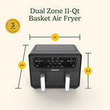 Cuisinart 11-qt Dual Basket Air Fryer