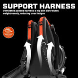 Soplador de Hojas de Mochila a Gas SENIX 4QL®&nbsp; de 49cc