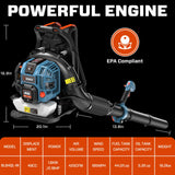 Soplador de Hojas de Mochila a Gas SENIX 4QL®&nbsp; de 49cc