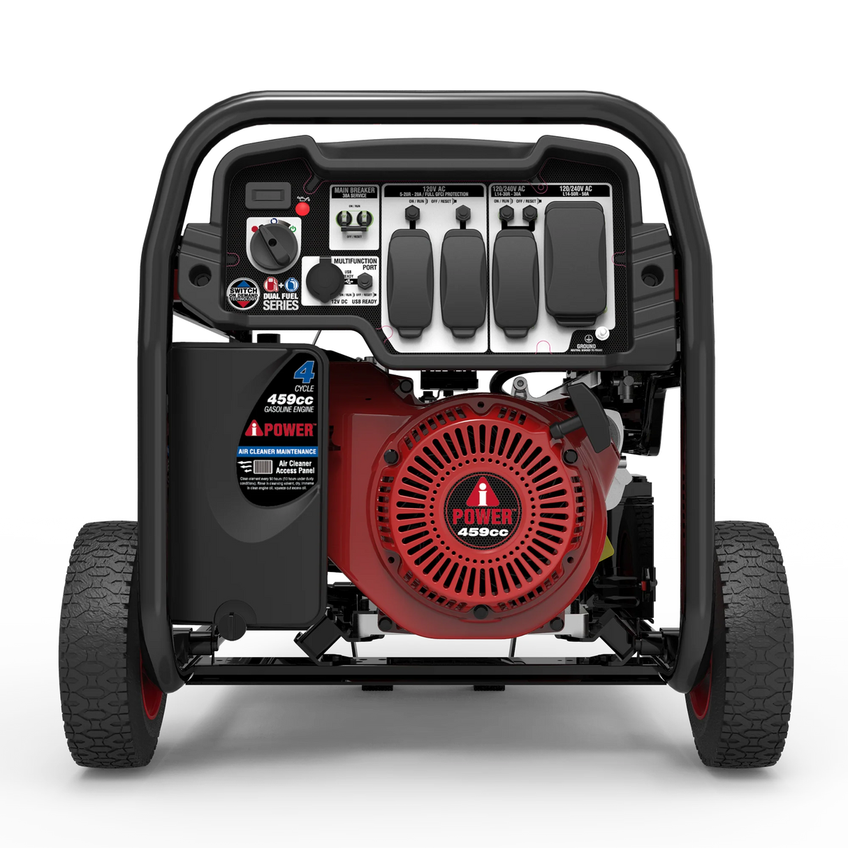 A-iPower 12,000W Dual Fuel Portable Generator