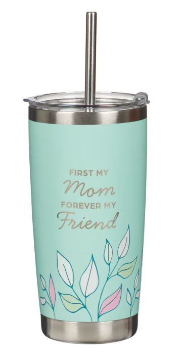 Christian Art Gifts Travel Tumbler with Straw - Isaiah 62:4