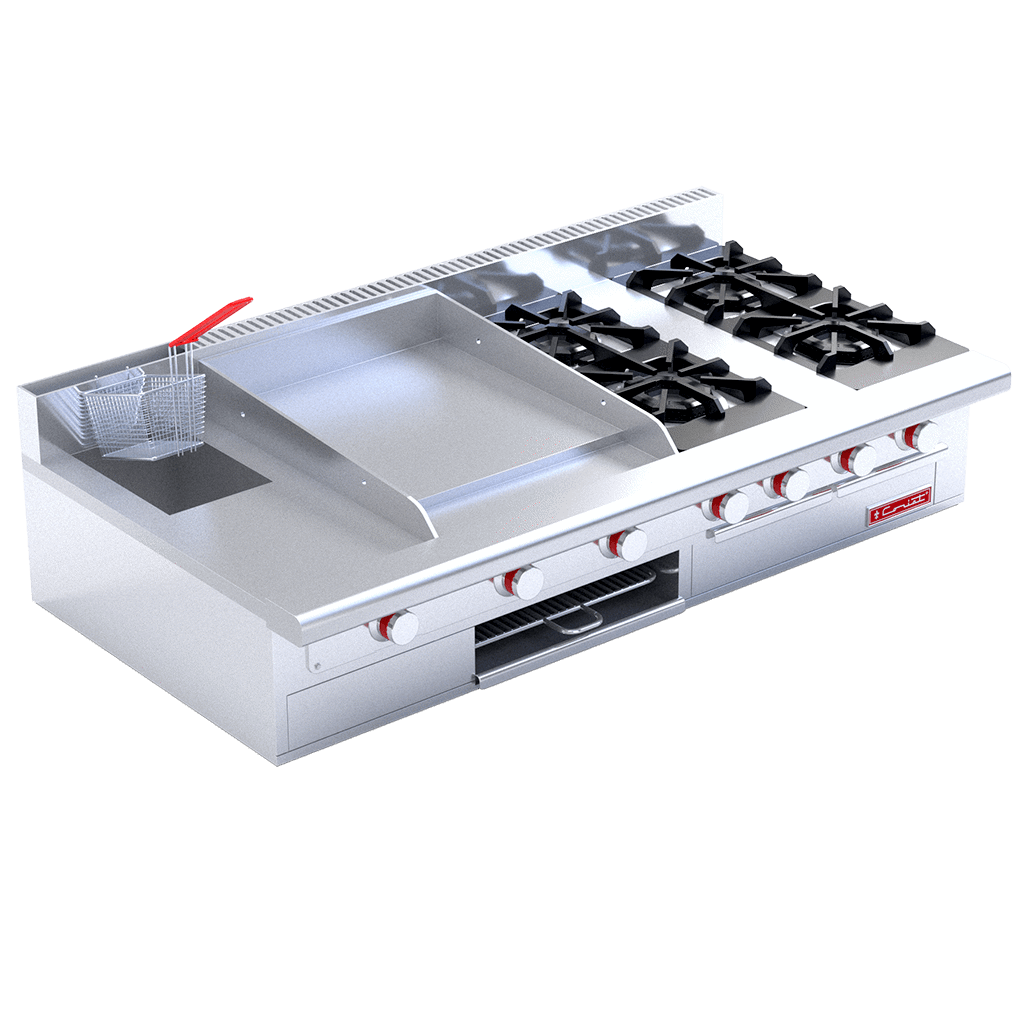 Coriat Tope Plancha, Asador, Cocedora y Quemadores