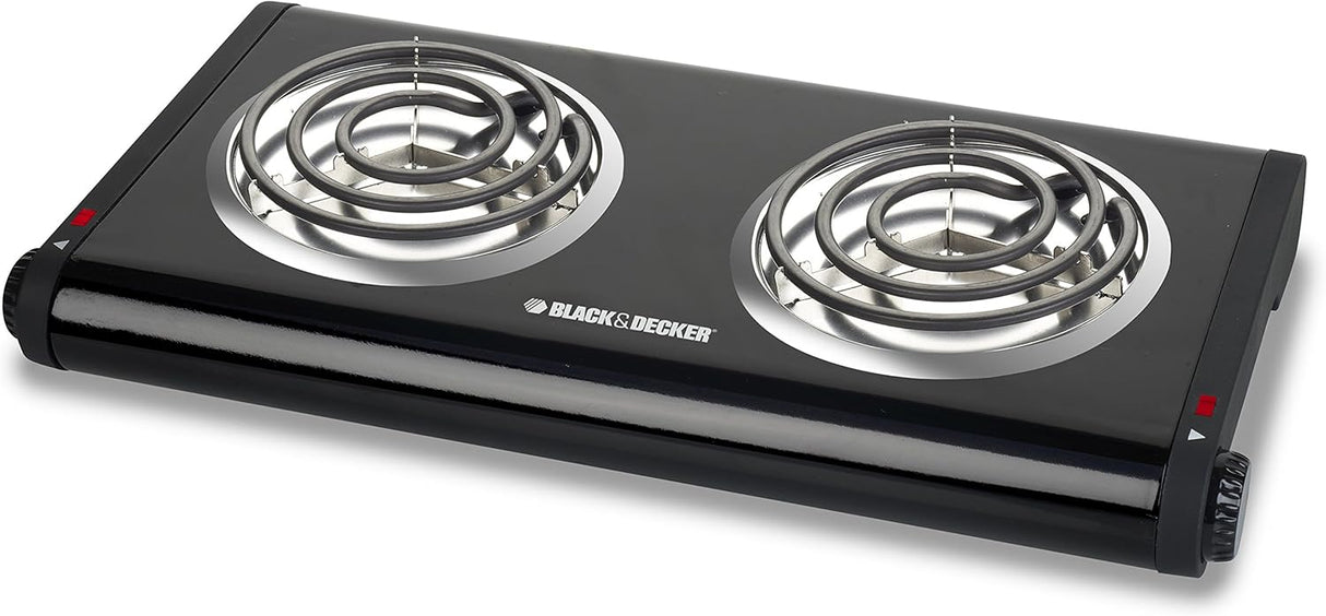 BLACK+DECKER Double Burner Portable Buffet