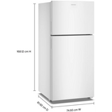 Refrigerador Amana ARTX2419SW de 30 Pulgadas y 19 Pies Cúbicos