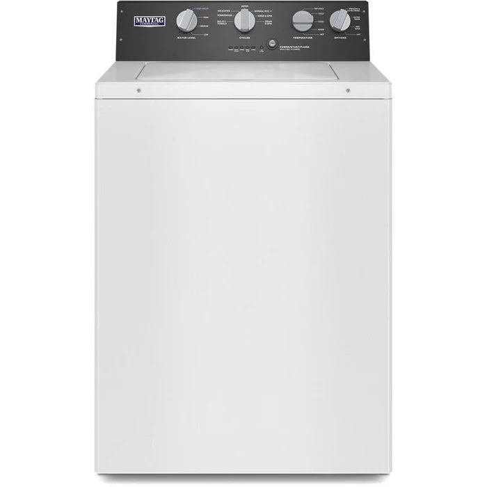 Maytag Lavadora Comercial de Agitador 3.5 cu. ft. (MVWP586GW)