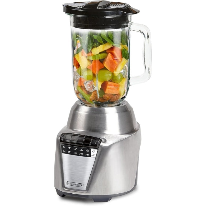 Licuadora Black+Decker Ice Crush BL0876-2SDLA de 700W con Frasco de Vidrio