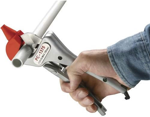Ridgid Single Stroke Plastic Pipe and Tubing Cutter, 1/8" to 1-5/8"