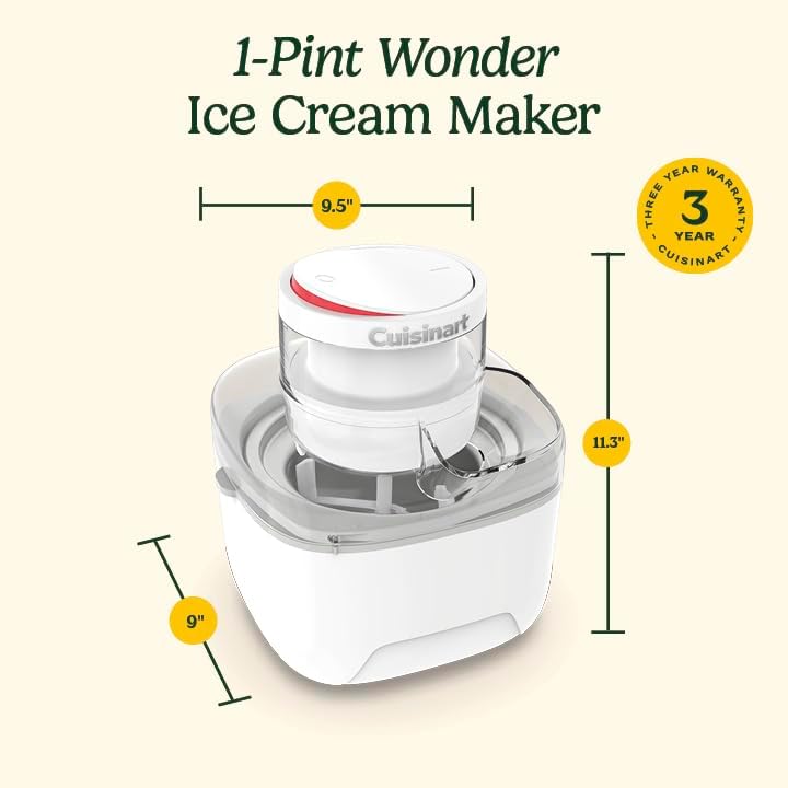 Cuisinart 1 Pint Wonder Ice Cream Maker