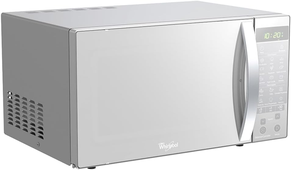 Horno de Microondas con 1.1 Pies Cúbicos, Color Plata 0.7 - 1.1 CU.F