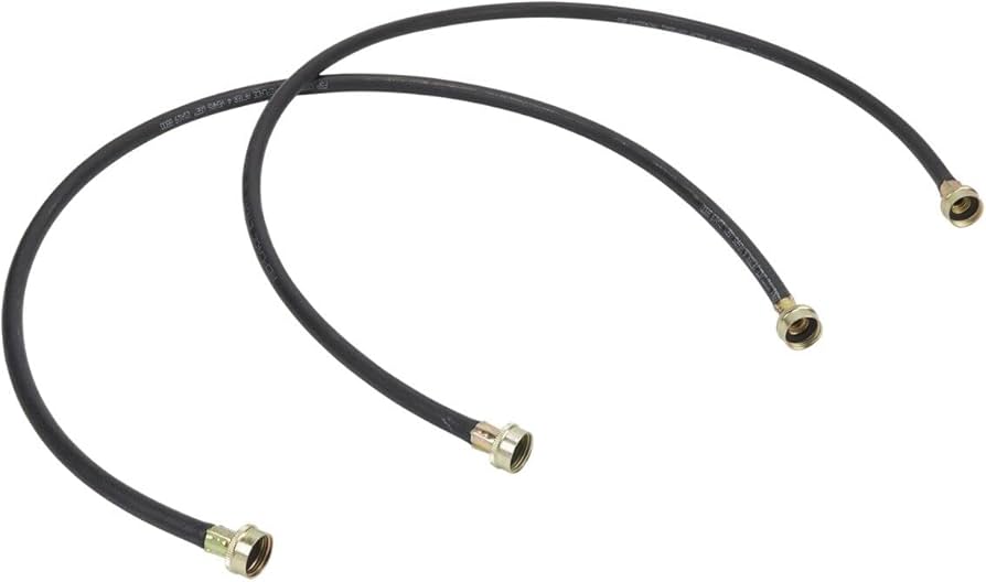 Mangueras de llenado para lavadora, 4 ft, 2-pack