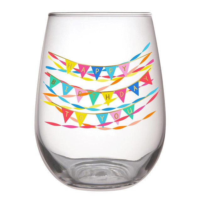 Slant Collections Stemless Wine Glass
