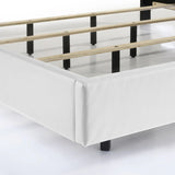 B1840-115 Cama Panel Europa en Blanco – Colección Europa