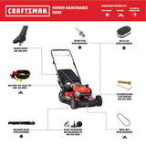 CRAFTSMAN 21-in. 150cc Gas Push Mower