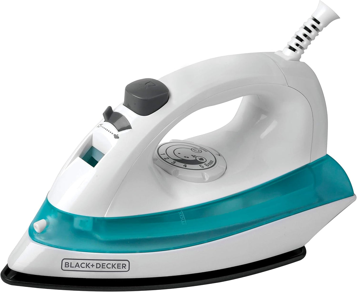 Black+Decker Steam Iron with Non-Stick Soleplate