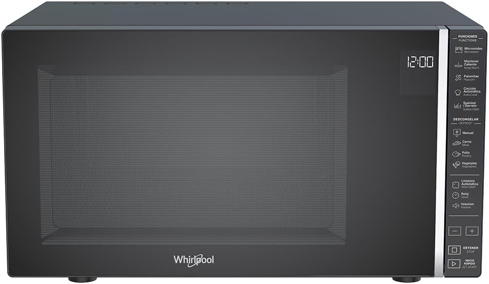 WHIRLPOOL Microondas para Encimera de 1.1 p³ | Negro (900W)