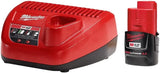 Cargador y Batería Milwaukee M12™ – Kit de Carga Rápida
