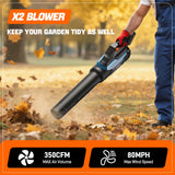 BLAX2-M 20V CORDLESS 350CFM BLOWER