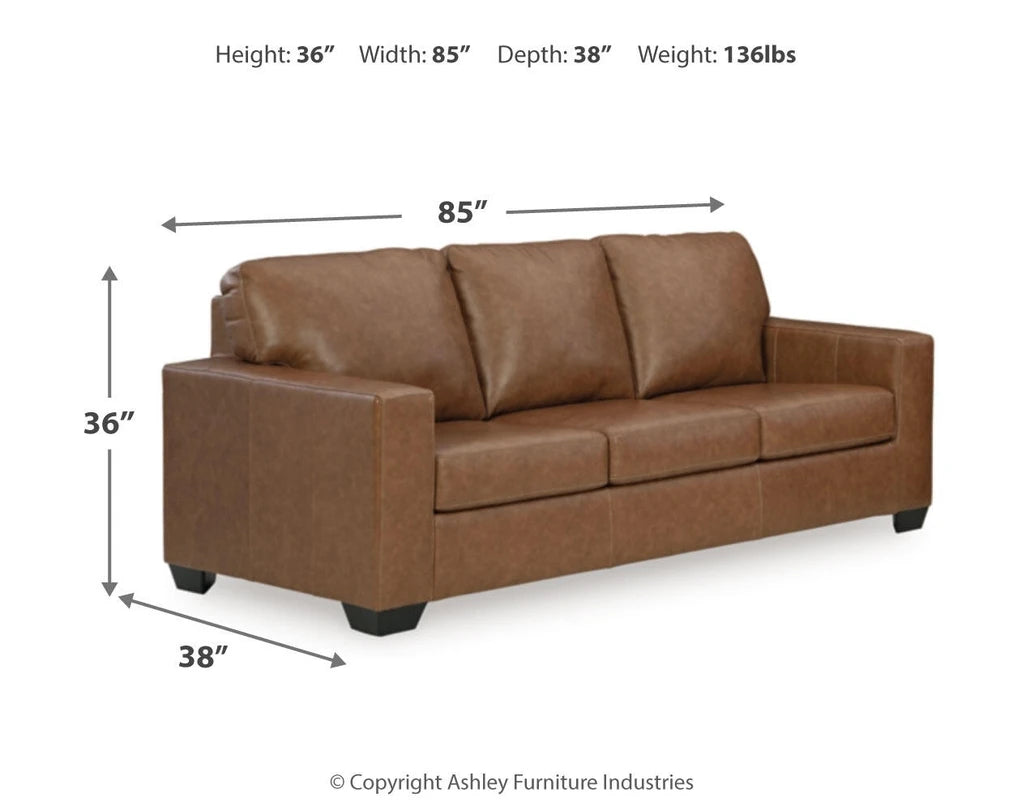 BWFSF562BN-OT Bolsena Leather Sofa