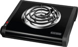 BLACK+DECKER Single-Burner Portable Buffet Range