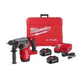 Milwaukee Kit de Martillo Rotativo M18 FUEL™ SDS Plus de 1" (Modelo 2912-22)