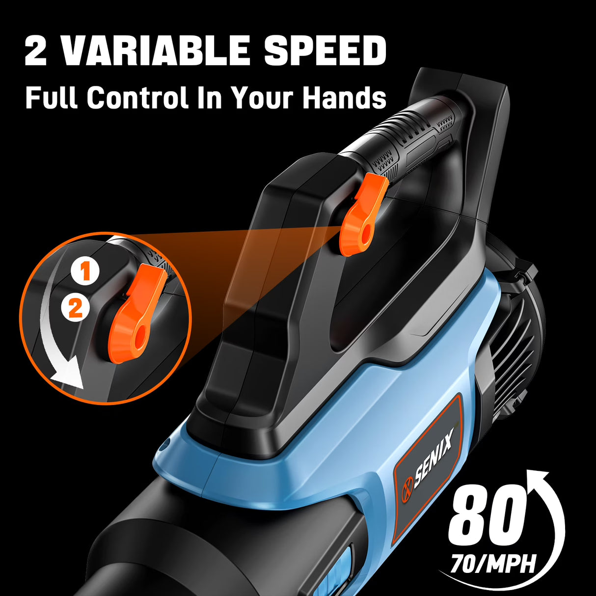 BLAX2-M 20V CORDLESS 350CFM BLOWER