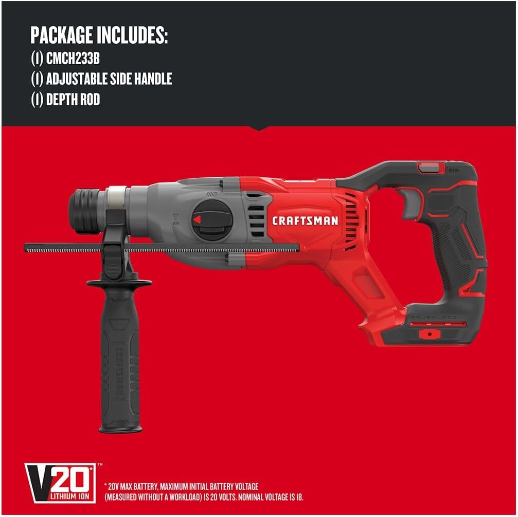 CRAFTSMAN 20V SDS Rotary Hammer Drill