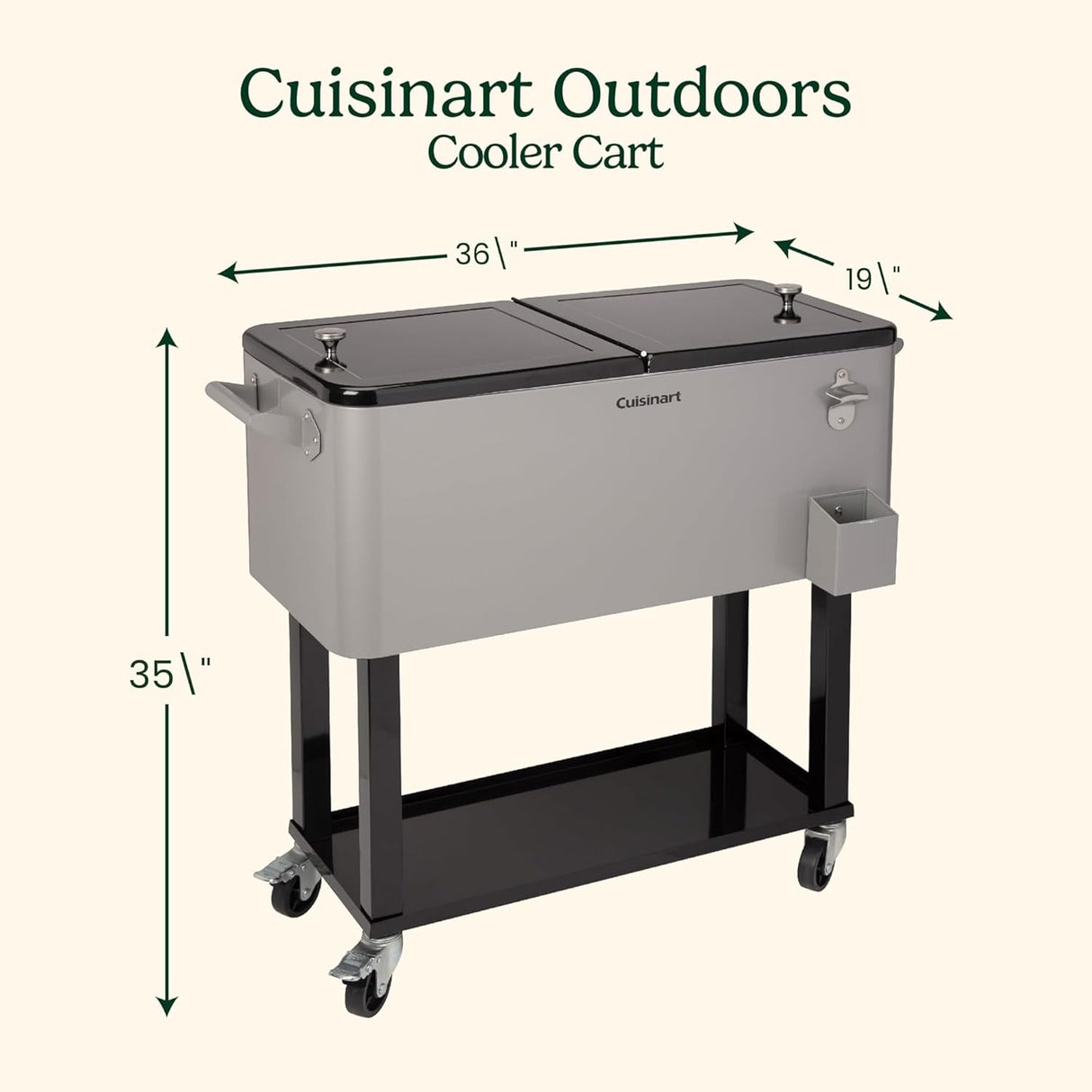Cuisinart 80 Qt. Outdoor Cooler Cart